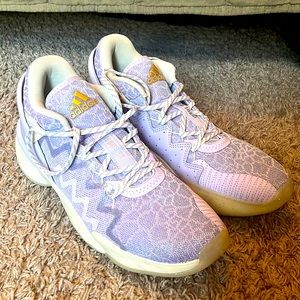 Adidas DON Issue #2 Lavendar + Cream Size 12